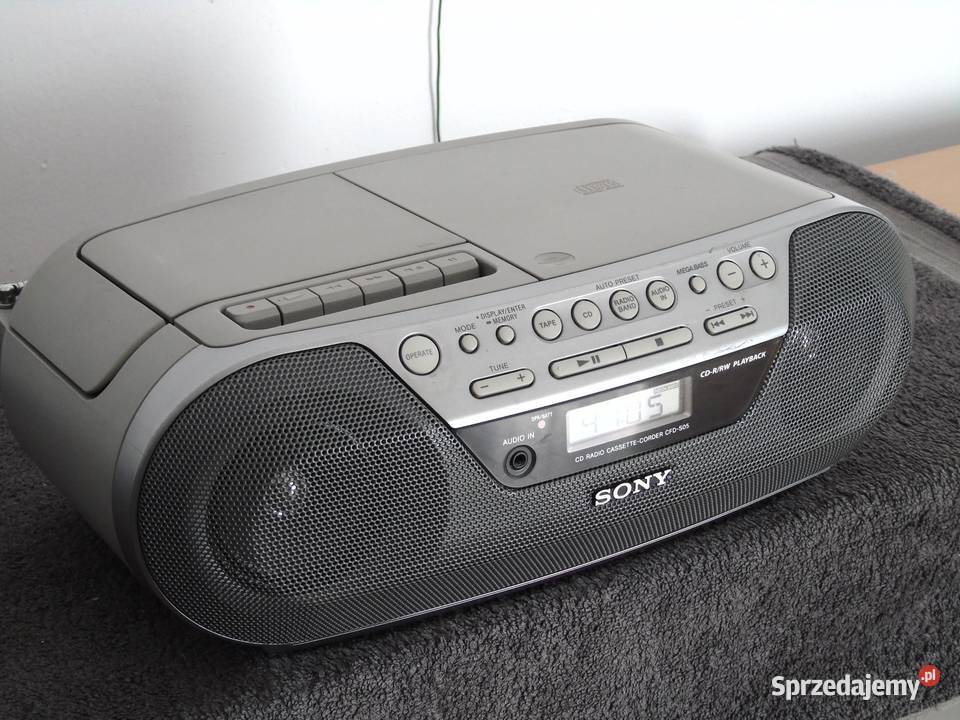 Radio odtwarzacz z CD AUX Sony CFDS05 sprawny Jasło
