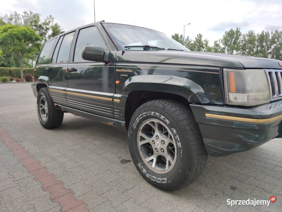 Sprzedam Jeep Grand Cherokee ZJ 40 benzynagaz elektryczne szyby Konin