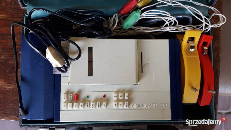 Urządzenie do ekg przenośne walizkowe podkarpackie Rzeszów sprzedam