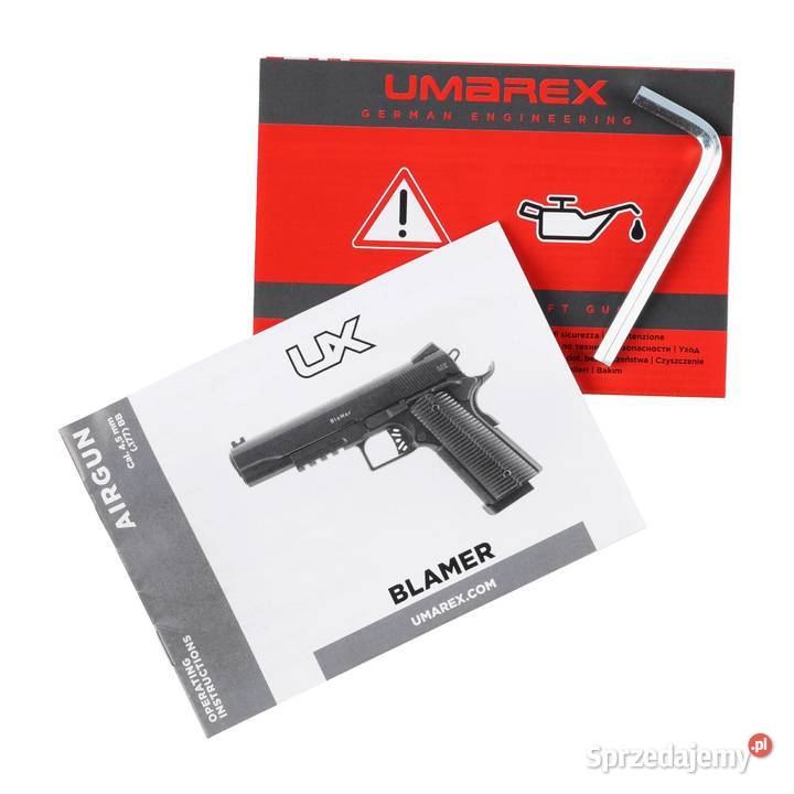 Pistolet wiatrówka Umarex BlaMer 45 mm CO2 Sporty strzeleckie i myślistwo mazowieckie Warszawa