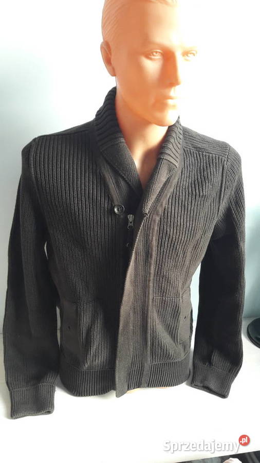 Sweter rozpinany Esprit Collection brązowy Głuchołazy