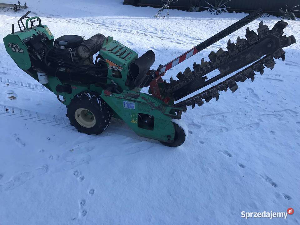 koparka lancuchowa Ditch Witch Silnik HONDA Tarnów