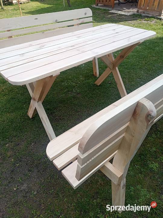 Stół ławki do ogrodu na taras łódzkie Wieluń sprzedam