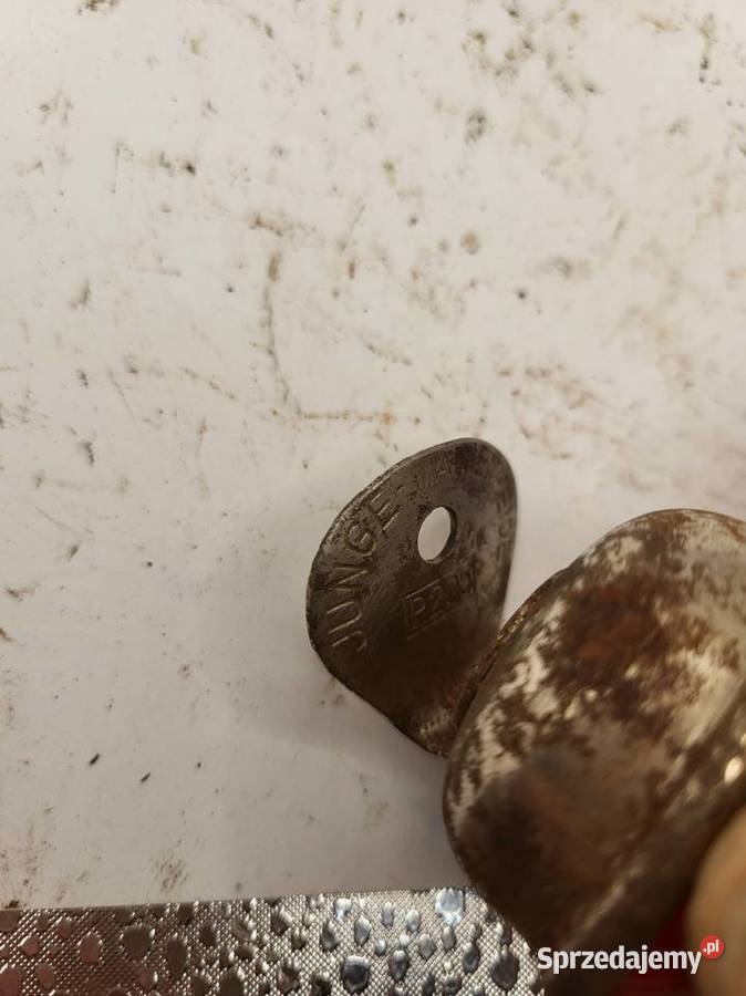 ODBLASK KOCIE OKO SZKLANE STARE SYGNOWANE OPEL