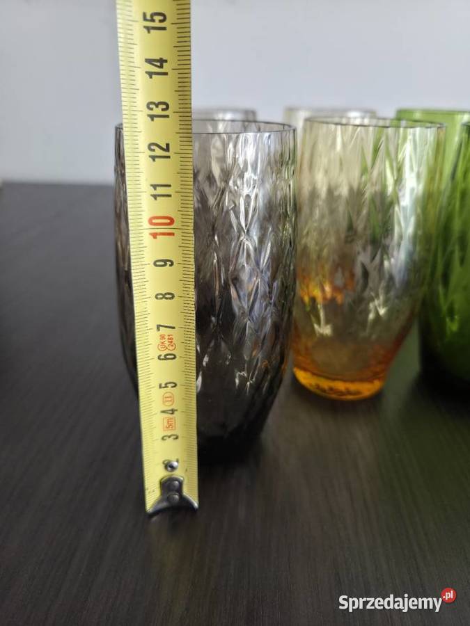 Szklanki PRL vintage sprzedam