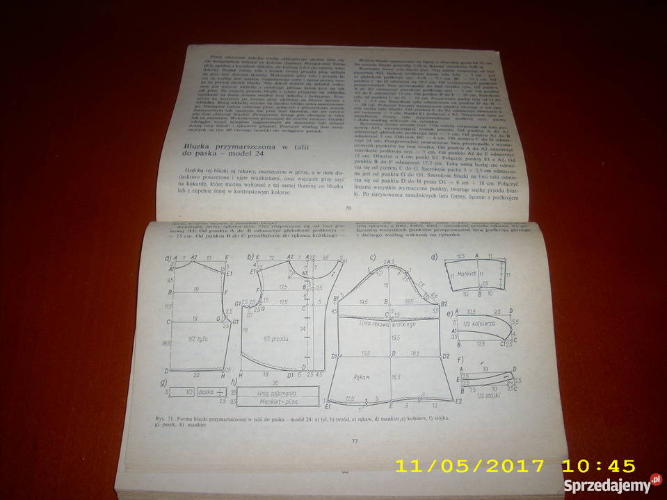 Nastolatka szyje sama Z Hanus js Poradniki, albumy i reportaże Goleniów