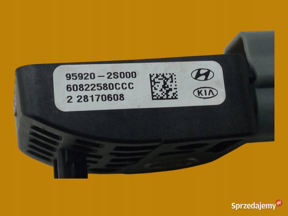 CZUJNIK SENSOR UDERZENIOWY KPL 2 959202S000 Kia