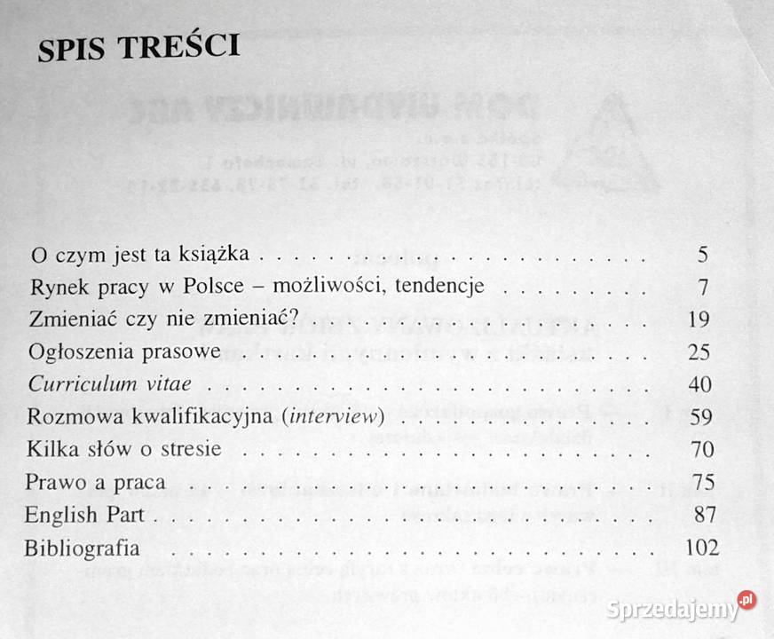 Trzy kroki do kariery Tadeusz Makowski Pozostałe Chełm