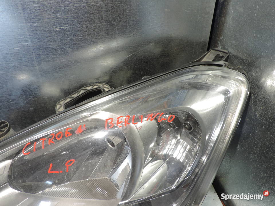 CITROEN BERLINGO II LAMPA LEWY PRZÓD PRZEDNIA małopolskie Nowy Sącz sprzedam