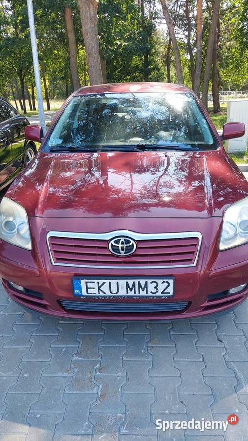 Toyota Avensis 2004 20 benzyna łódzkie Kutno