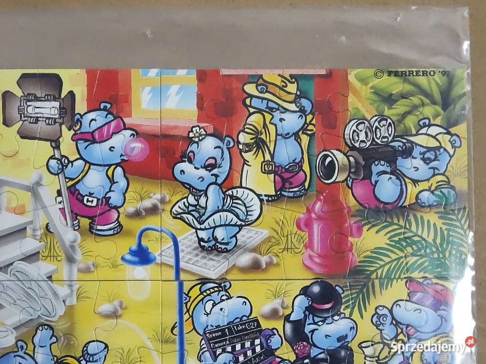 Kolekcjonerskie Puzzle Kinder Niespodzianka Biłgoraj