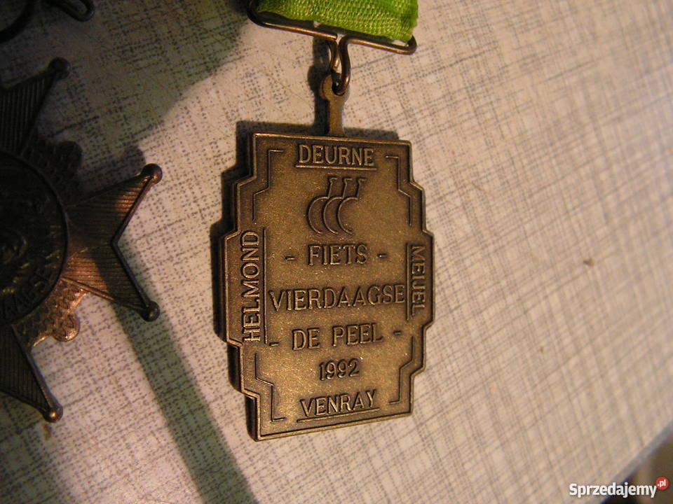 francuskie i belgijskie medale sportowe z lat Sieradz