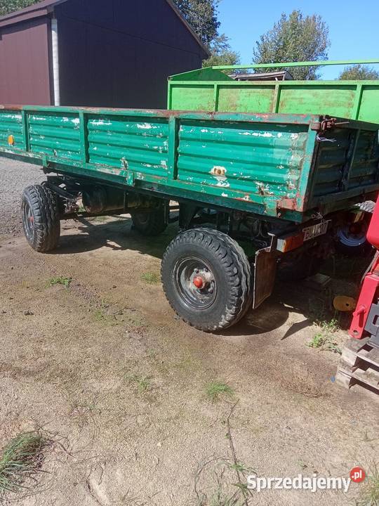 Przyczepa rolnicza AUTOSAN D 732 wywrotka świętokrzyskie Piotrów sprzedam