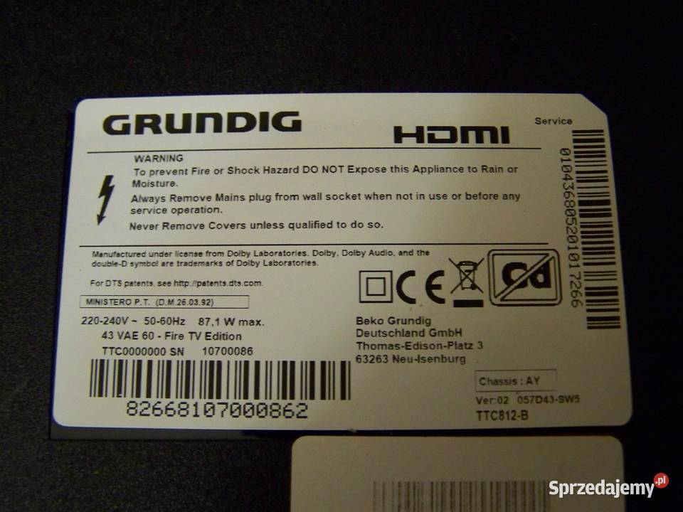 776 Logika HV430FHBGOA 476021331 502 Kraków sprzedam