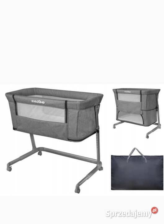 ŁÓŻECZKO DOSTAWNE 3w1 KIDS ZONE z obniżanym dnem Chorzów