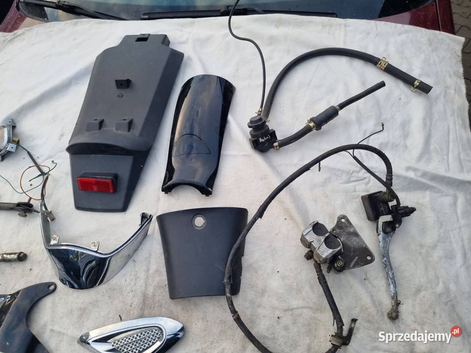 Romet Retro 7 Koło Felga Opona Zacisk Ośka Motoryzacja