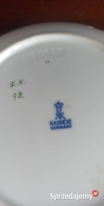 Patera z ażurem Kaiser Germany Ręcznie zdobiona