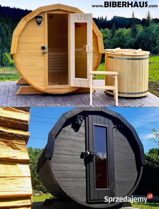 SAUNA Ogrodowa 150 MIKRO Akcesoria BECZKA Sauny Nowy Targ