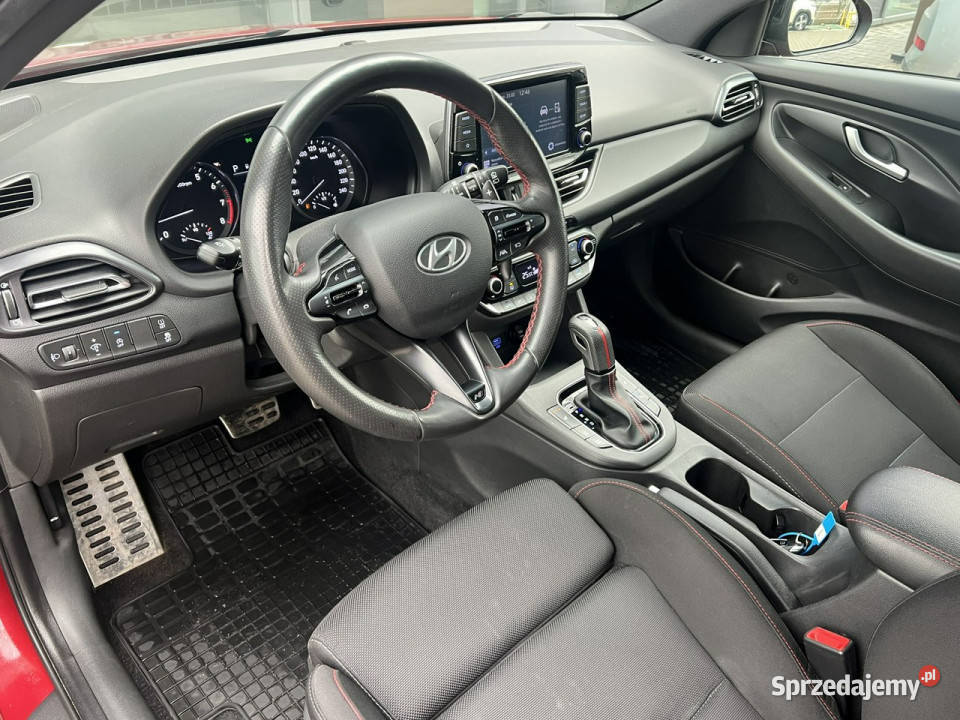 Hyundai i30 15TGDI 48V 160 7DCT N Lline Comfort bordowy Piotrków Trybunalski