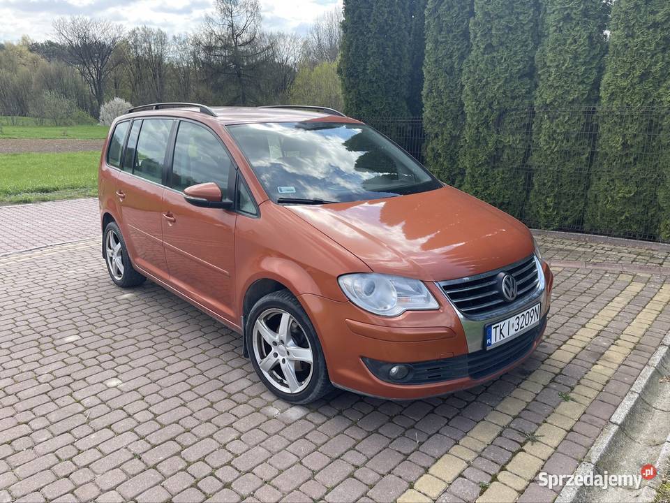 Sprzedam VW TOURAN 19TDI automat DSG navi immobilizer Krajno Pierwsze