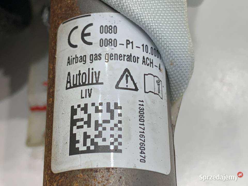 KURTYNA POWIETRZNA LEWY TOYOTA YARIS III