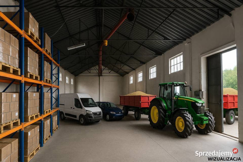 Magazyn grunt 23 ar idealny pod biznes opolskie Wilków