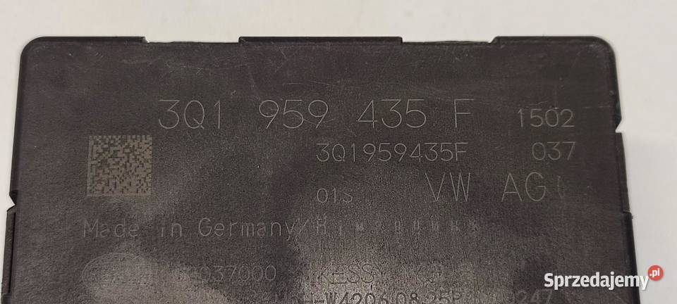 VW SKODA AUDI MODUŁ KESSY 3Q1959435F Komputery dolnośląskie