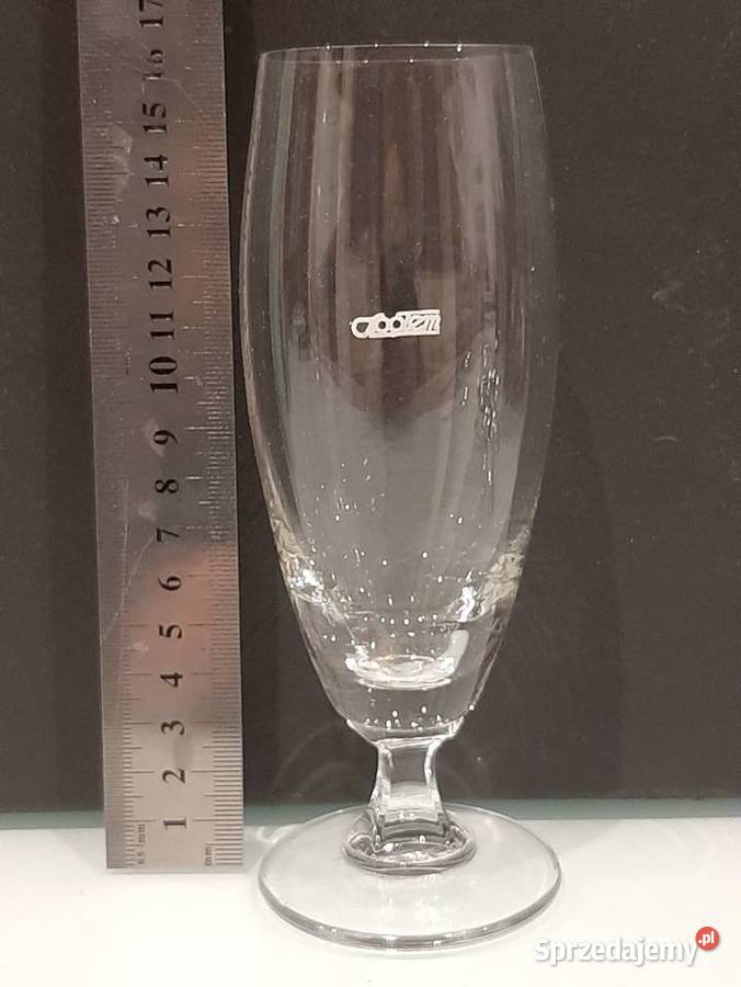 Kieliszki do szampana PRL Społem Sosnowiec sprzedam