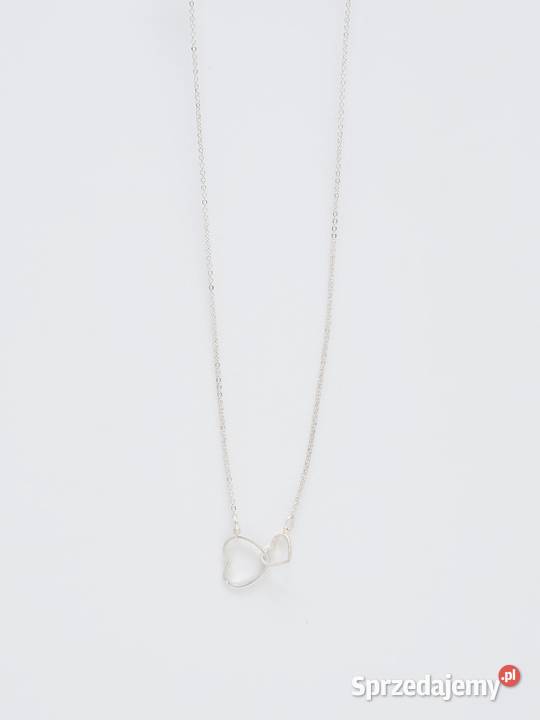 sinsay YI981SLV naszyjnik z sercami Zamość