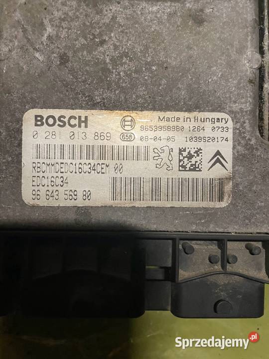 Peugeot Expert scudo Jumpy 16 hdi sterownik dolnośląskie Wrocław sprzedam