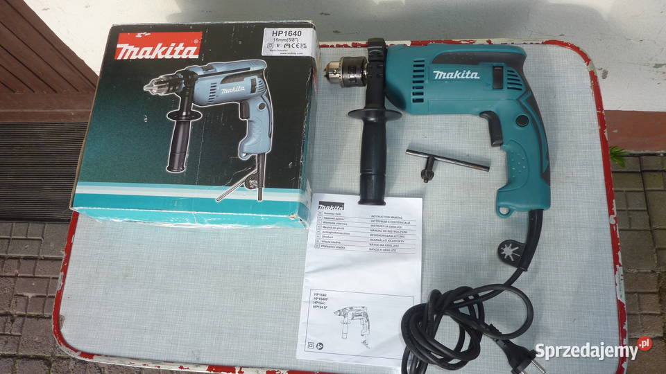Wiertarka udarowa Makita HP1640 łódzkie