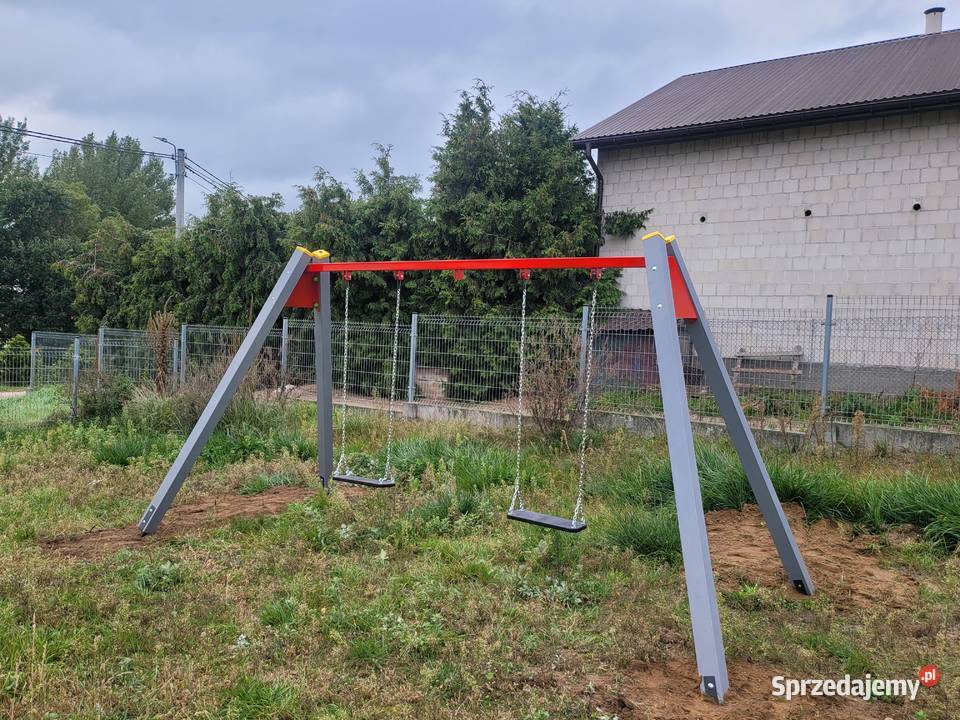 HUŚTAWKA Z CERTYFIKATEM NA PUBLICZNY PLAC ZABAW Marki