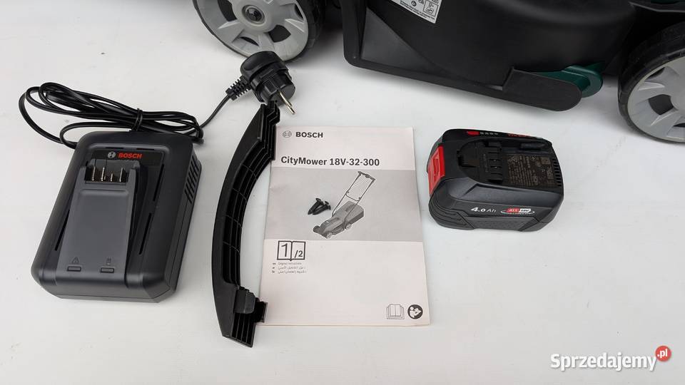 Kosiarka akumulatorowa Bosch CityMower 18V32300 małopolskie Jadowniki sprzedam