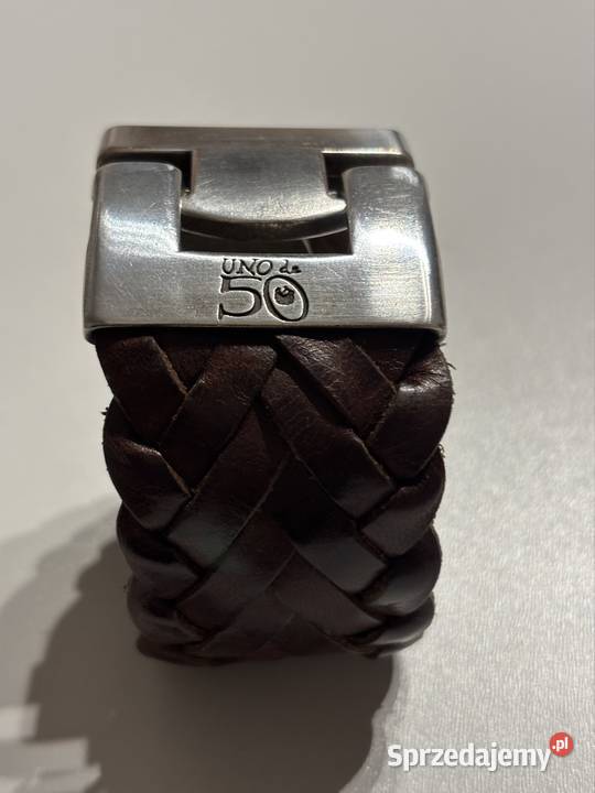 Bransoletka skórzana UNOde50 Biżuteria Bydgoszcz