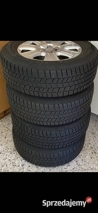 Orginalne alufelgi audi q3 16 Continental zimowe Pińczów