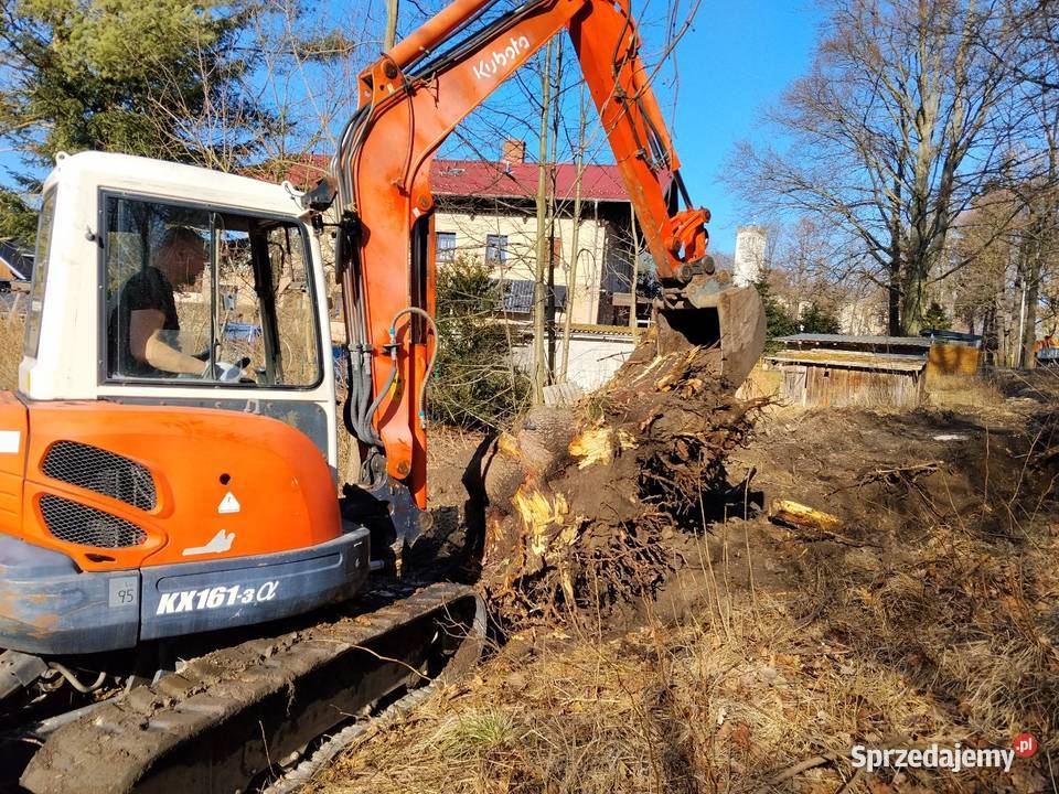Koparka prace ziemne hds wywrotka Jelenia Góra