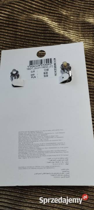 Parfois fresh water pearl kolczyki 185217 lubelskie Zamość sprzedam