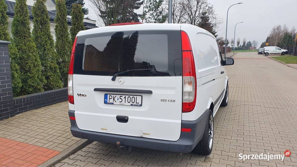 Mercedes Vito 2011r nieuszkodzony Wrocław
