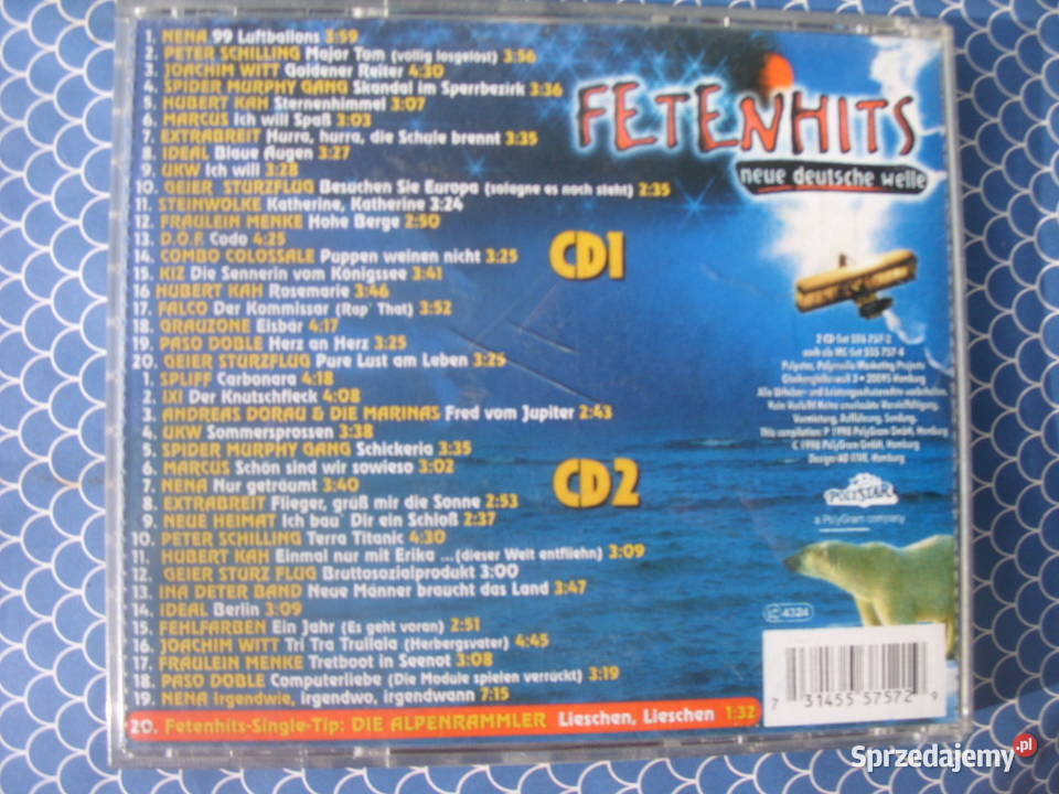 Skladanka CD FETENHITS 2 CD 1998