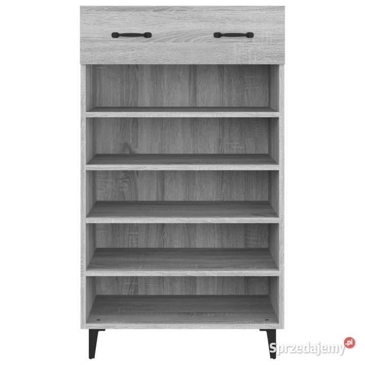 Szafka na buty szary dąb sonoma 60x35x105 Warszawa