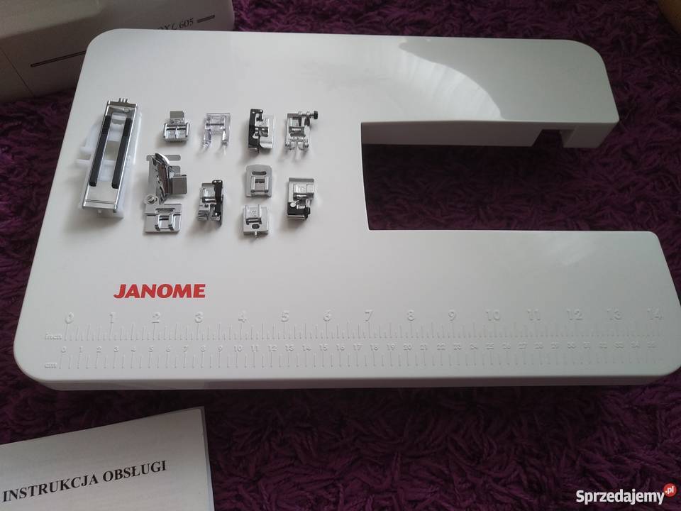 Maszyna do szycia JANOME QXL 605 mazowieckie Warszawa sprzedam