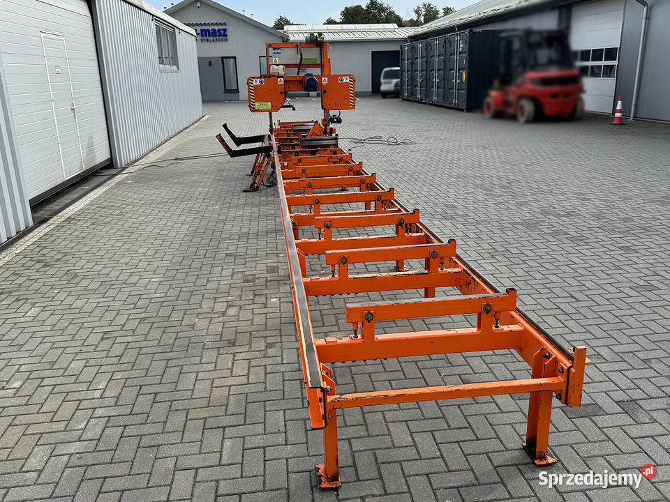 Trak pilarka taśmowa pozioma WIREX typ CZ1 do Sierakowska Huta