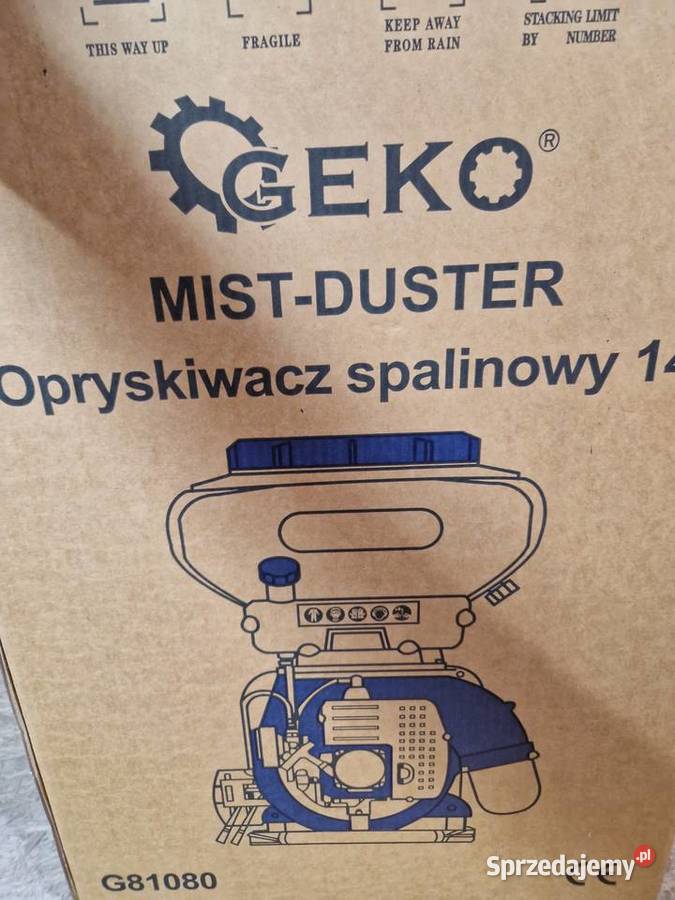 Ogrodowy opryskiwacz turbinowy spalinowy 14l nieuszkodzony