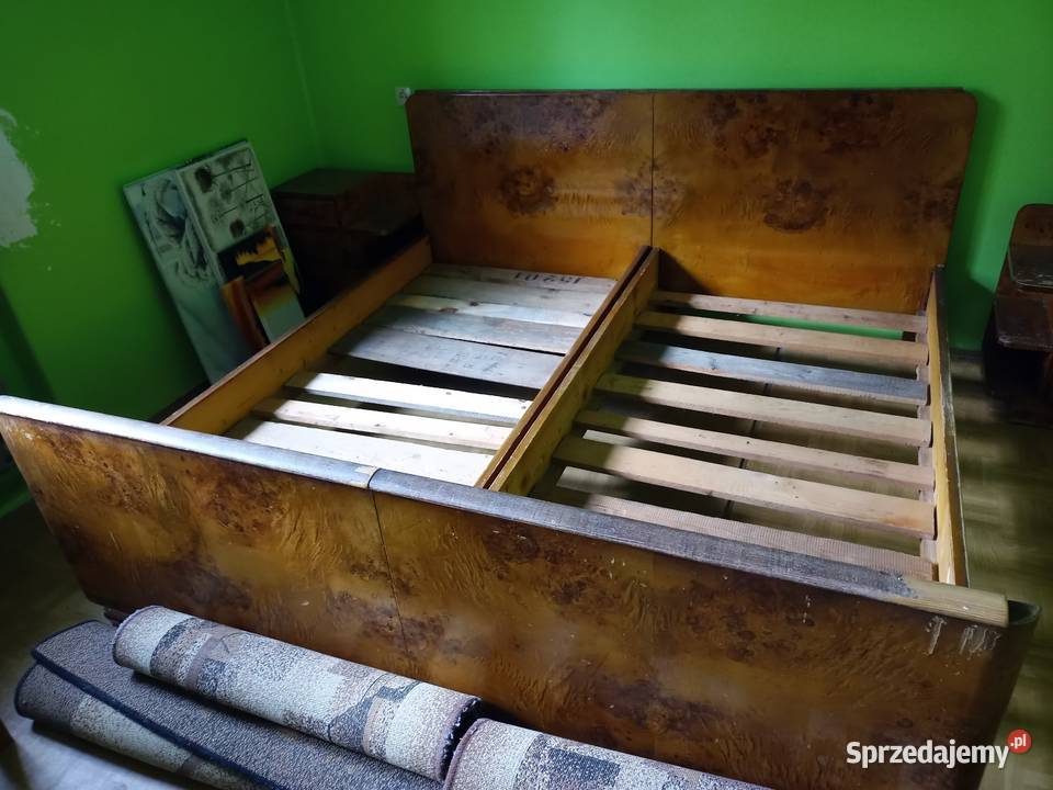 Łóżko PRL vintage Łóżka