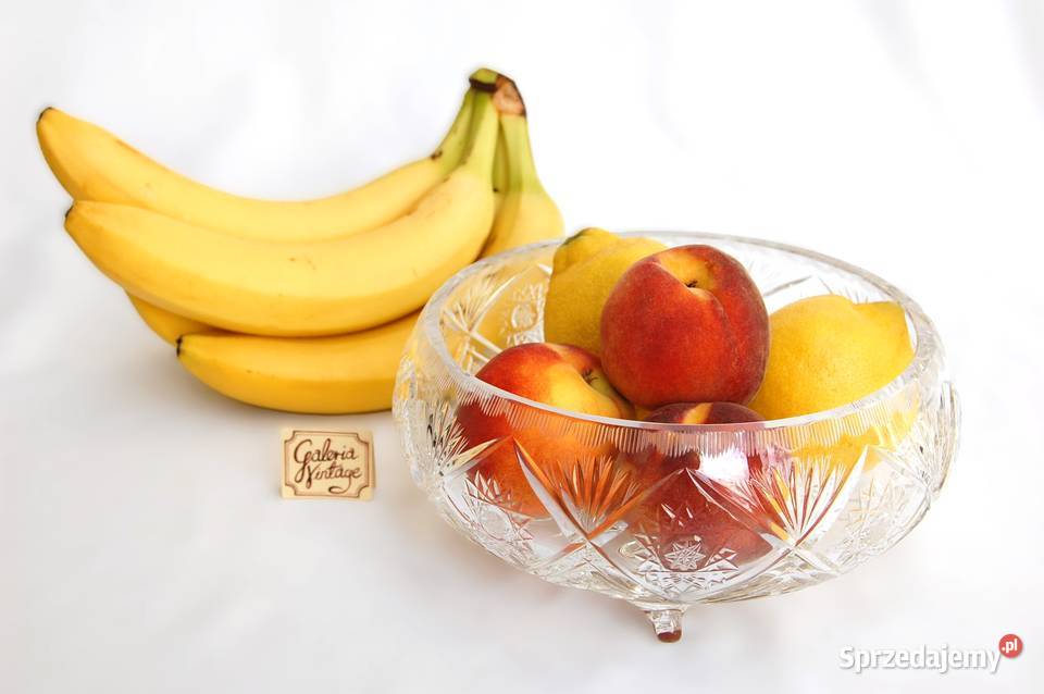 Miska salaterka owocarka kryształowa kryształ lubelskie Lublin