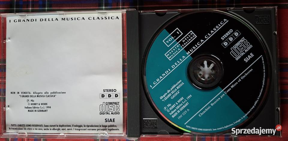 I Grandi Della Musica Classica Maestri Della CD Kraków sprzedam