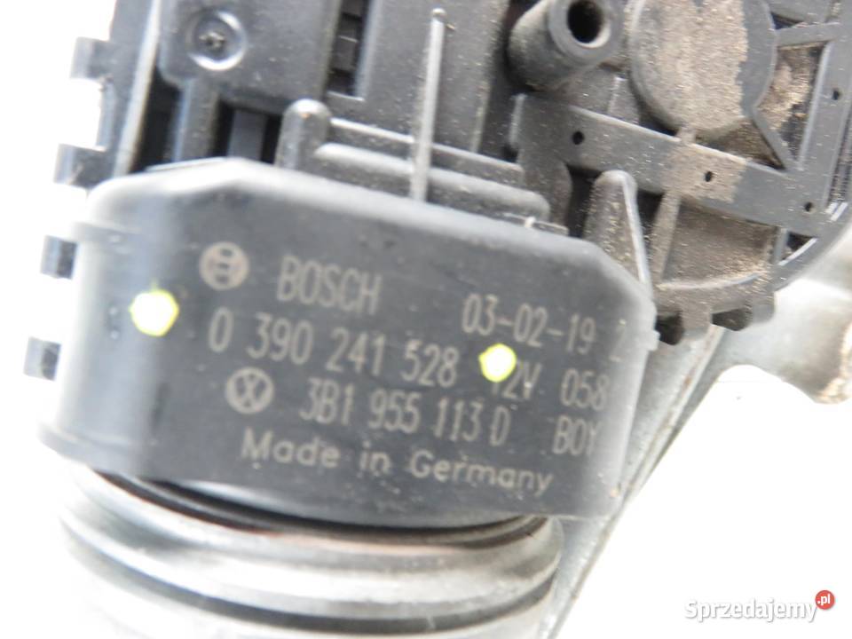 MECHANIZM WYCIERACZEK SKODA SUPERB I 3B1955113D sprzedam