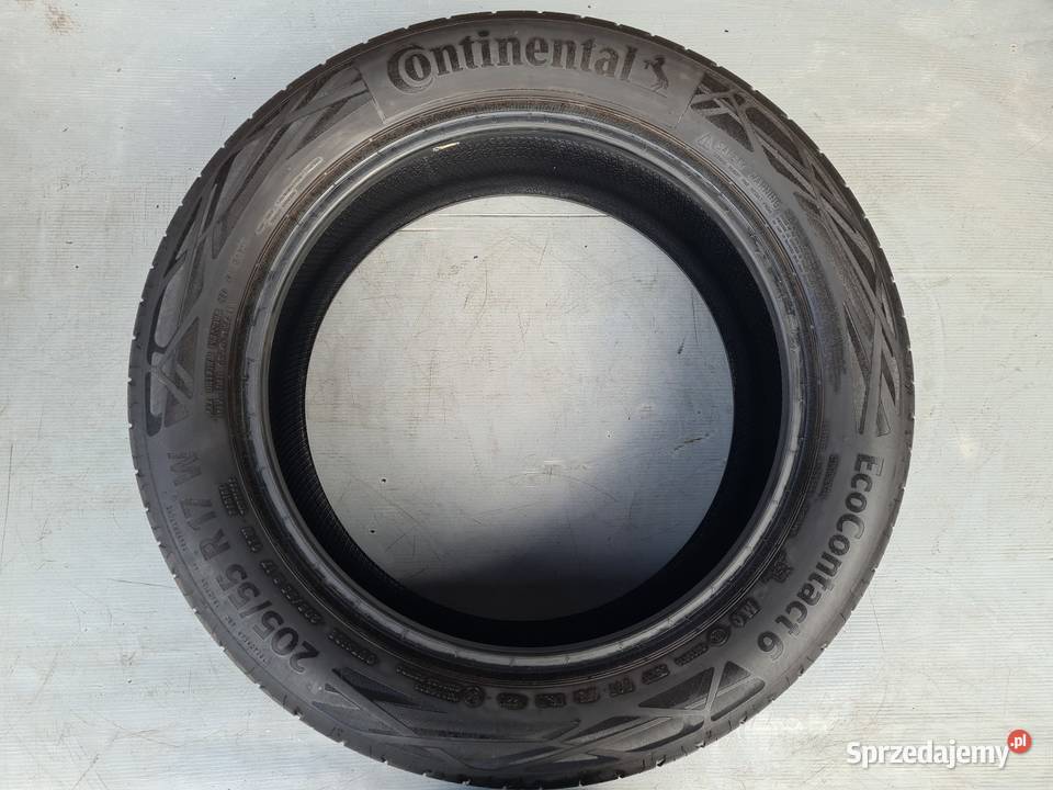 2x CONTINENTAL EcoContact 6 2055517 91W MO 6mm