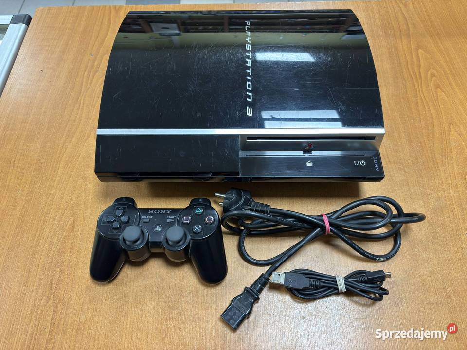 Konsola Sony Playstation 3 Classic FAT 300GB Konsole i automaty Gry komputerowe i konsolowe warmińsko-mazurskie Elbląg