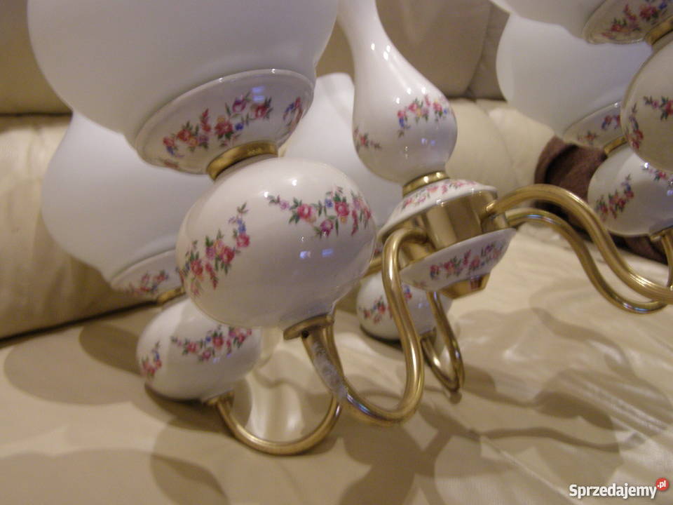 Żyrandol PRL mazowieckie Międzyborów sprzedam